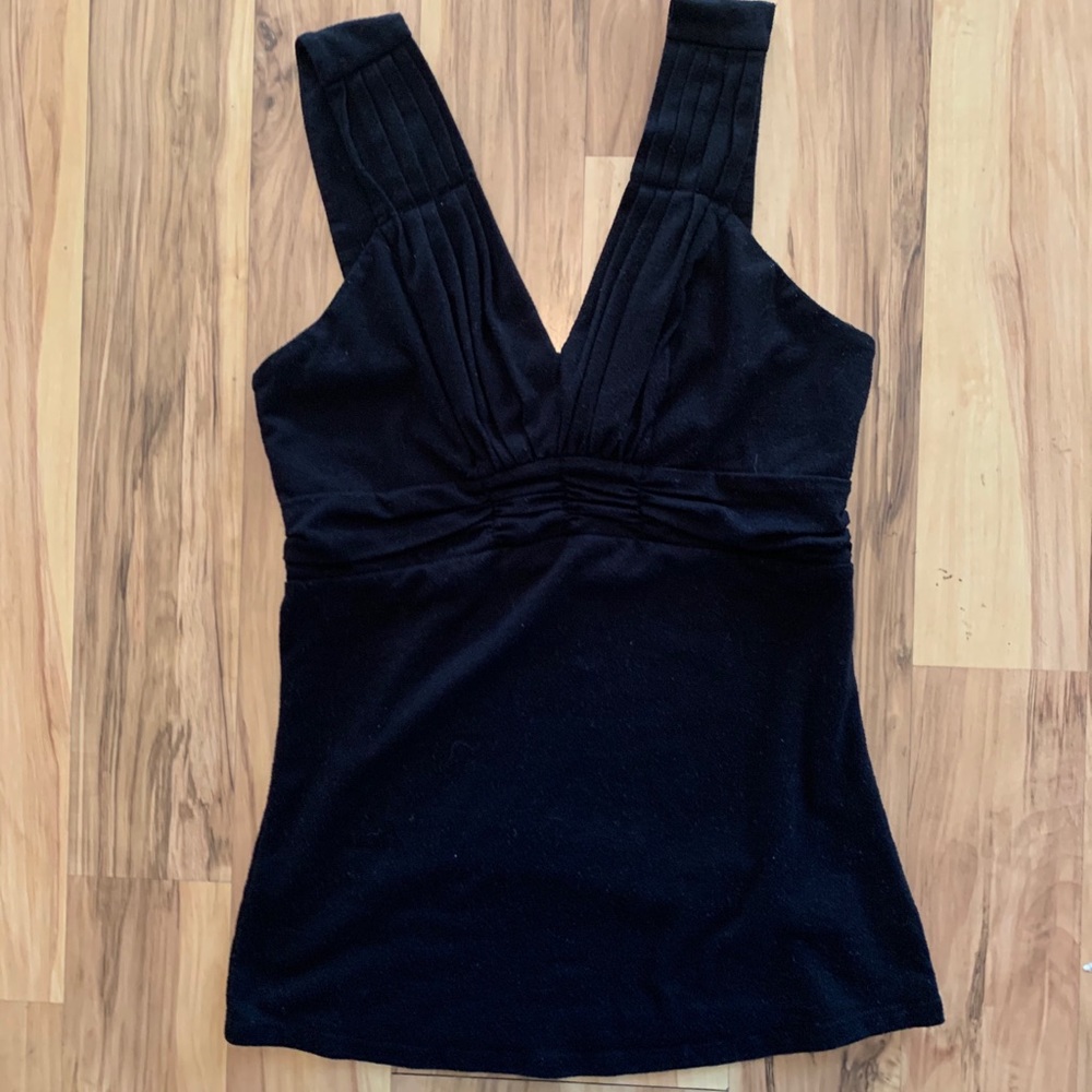 Dressy Black Tank Top, Size Small.